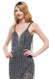 5 of 8 Colors Dress J107 Dress Gunmetal-Nude