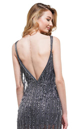 7 of 8 Colors Dress J107 Dress Gunmetal-Nude