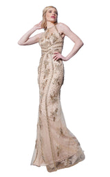 2 of 8 Colors Dress J112 Dress Gold