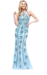 1 of 8 Colors Dress J112 Dress Light-Blue