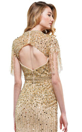 4 of 5 Colors Dress J114 Dress Gold