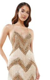 5 of 8 Colors Dress J118 Dress Gold