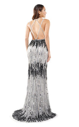 2 of 4 Colors Dress J125 Dress Silver-Black