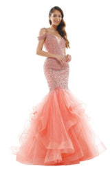 1 of 8 Colors Dress J126 Dress Apricot