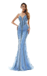 1 of 8 Colors Dress J127 Dress Cloud-Blue