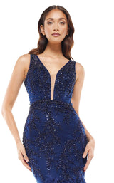 7 of 12 Colors Dress J129 Dress Navy