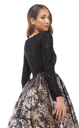 4 of 4 Colors Dress J130 Dress Black-Gold