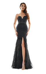 1 of 8 Colors Dress J135 Dress Black
