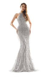1 of 4 Colors Dress J139 Dress Silver