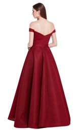 4 of 8 Jadore J14023 Dress Wine