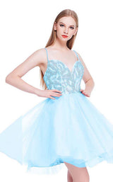 6 of 8 Jadore J14076 Light Blue