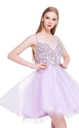 7 of 8 Jadore J14076 Light Purple