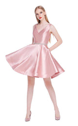 2 of 10 Jadore J14084 Dusty Pink