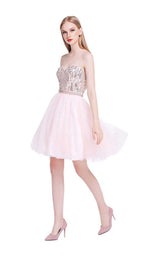 4 of 10 Jadore J14088 Light Pink