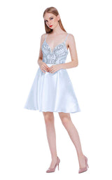 3 of 12 Jadore J14096 Baby Blue