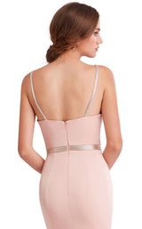 8 of 8 Jadore J15003 Dress Dusty-Pink