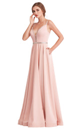 1 of 10 Jadore J15004 Dress Dusty-Pink