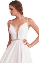 9 of 10 Jadore J15004 Dress Ivory