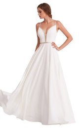 4 of 10 Jadore J15004 Dress Ivory