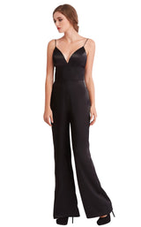 1 of 10 Jadore J15006 Jumpsuit Black