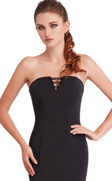 5 of 8 Jadore J15009 Dress Black