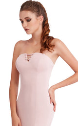 6 of 8 Jadore J15009 Dress Blush