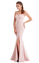 2 of 8 Jadore J15009 Dress Blush