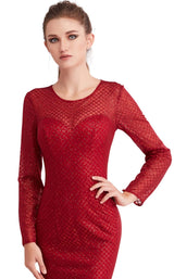 Jadore J15011 Dress Red