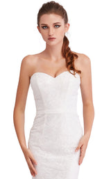 6 of 8 Jadore J15012 Dress Ivory