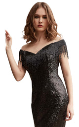 5 of 8 Jadore J15014 Dress Black