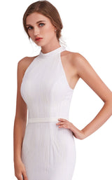 6 of 8 Jadore J15019 Dress Ivory