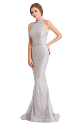 3 of 8 Jadore J15019 Dress Silver