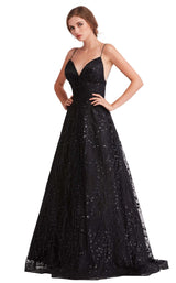 3 of 8 Jadore J15025 Dress Black