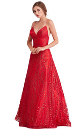 2 of 8 Jadore J15025 Dress Red