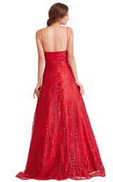 4 of 8 Jadore J15025 Dress Red