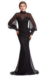 1 of 8 Jadore J15027 Dress Black