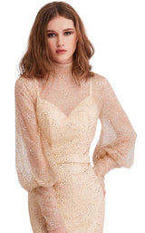 6 of 8 Jadore J15027 Dress Champagne