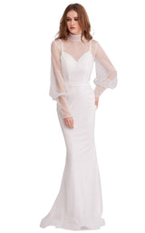 3 of 8 Jadore J15027 Dress Ivory