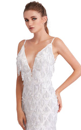 7 of 8 Jadore J15028 Dress Ivory