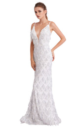 3 of 8 Jadore J15028 Dress Ivory