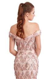 8 of 8 Jadore J15029 Dress Dusty-Pink