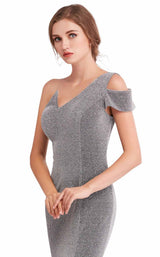 5 of 8 Jadore J15033 Dress Grey