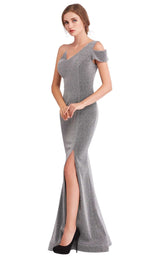 1 of 8 Jadore J15033 Dress Grey