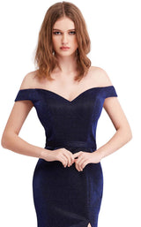 6 of 8 Jadore J15034 Dress Navy