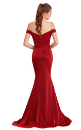 4 of 8 Jadore J15034 Dress Wine
