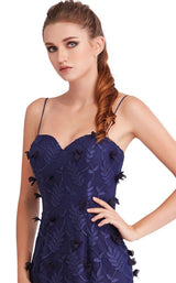 6 of 8 Jadore J15052 Dress Navy