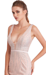 6 of 8 Jadore J15053 Dress Pink