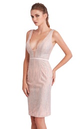 2 of 8 Jadore J15053 Dress Pink
