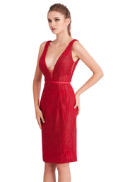 1 of 8 Jadore J15053 Dress Red