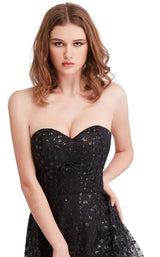 7 of 8 Jadore J15054 Dress Black